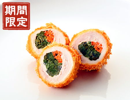 手巻きかつ（わらび・キャロットラペ）